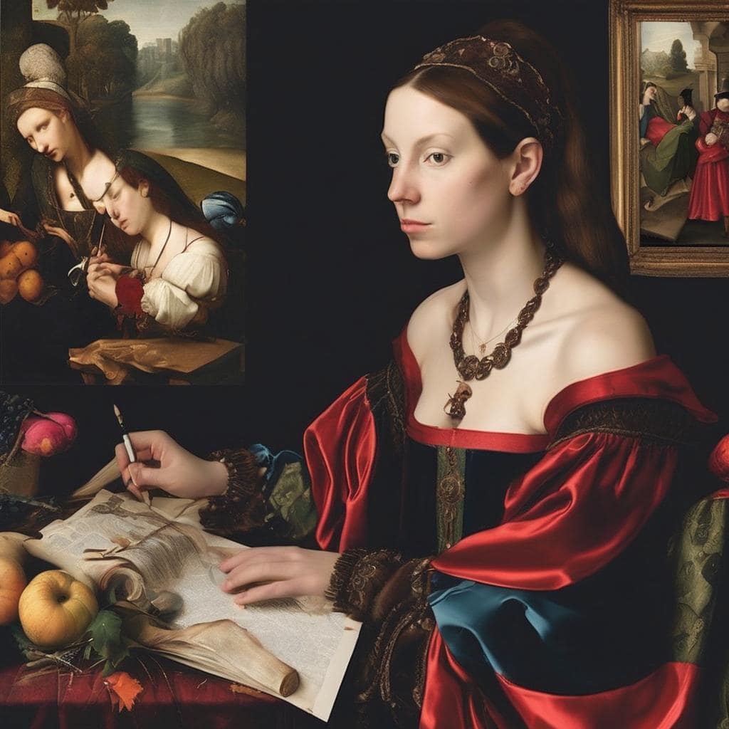 Λυρική π��ρόταση με μοντέρνα ερμηνεία της τέχνης και του πένθους, εκφράζοντας απώλεια μέσω εικόνων και συμβολισμών.